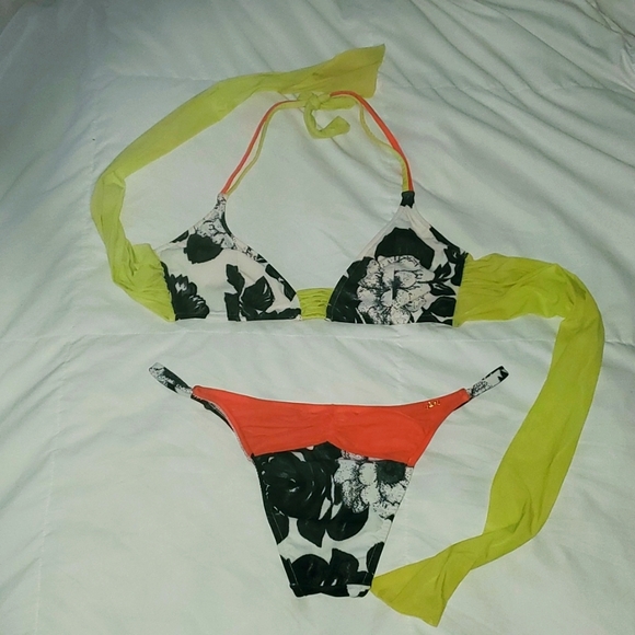 Salinas string Brazilian bikini M/L - Picture 5 of 7